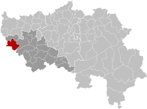 Héron Liège Belgium Map.svg