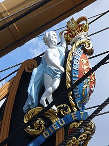 HMS Victory's figurehead HMS Victory Figurehead - geograph.org.uk - 548098.jpg