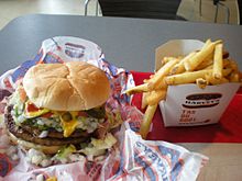 A Harvey's double burger plus fries Harveysburger3.jpg