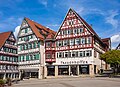 * Nomination Listed timber-framed buildings Stuttgarter Strasse no. 2 (left) und Marktplatz no. 4 (right) in Herrenberg, Germany. —Aristeas 08:45, 15 January 2024 (UTC) * Promotion  Support Good quality. --Ermell 10:35, 15 January 2024 (UTC)