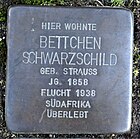 Hochheim am Main Massenheim Stolperstein Untergasse 6 Bettchen Schwarzschild.jpg