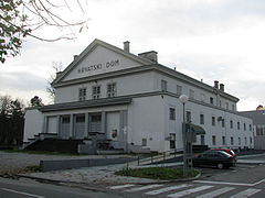 Kroatische Kulturhalle HRVATSKI DOM, erbaut 1926, Architekt Alek­sandar Freudenreich (1893-1974)