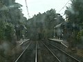 The view from the front of Metrocar No. 4089 as it approaches Platform 1, en route to South Hylton 10 October 2005