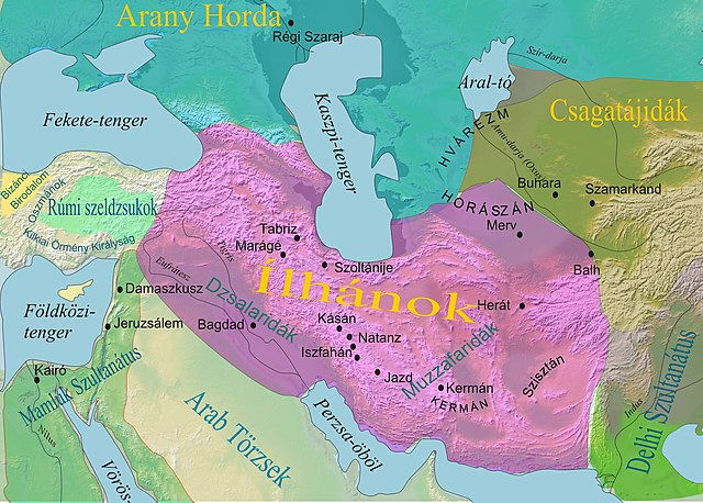 Ilhánida Birodalom 1335 körül