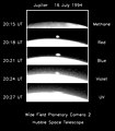 Impact fireball appears over the limb of Jupiter.jpg