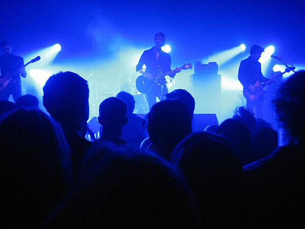 Interpol playing at Rams Head Live!, Baltimore, July 25, 2010