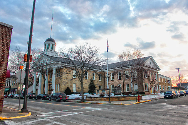 Iowa County Courthouse in March 2013
