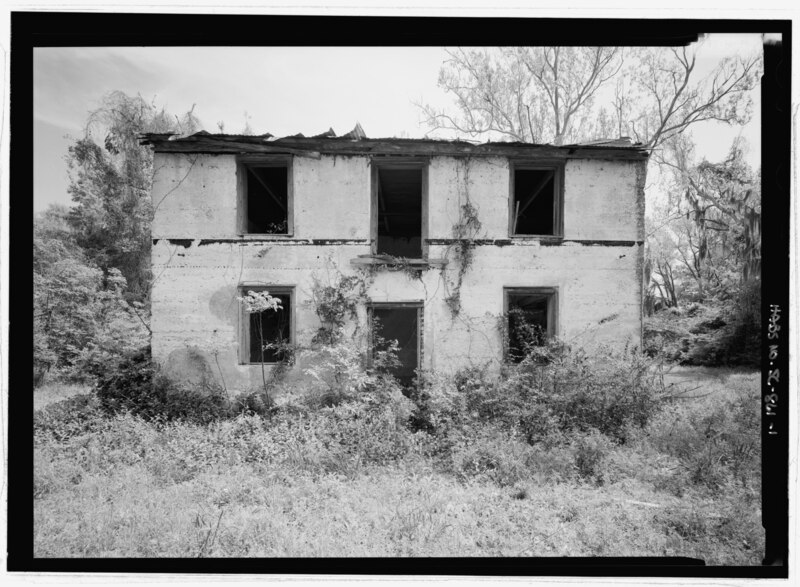 File:Isaac Fripp House, Off of County Road, Frogmore, Beaufort County, SC HABS SC-861-1.tif