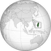 Остров Тайвань (орфографическая проекция).svg 