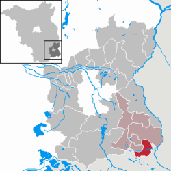 Jämlitz-Klein Düben – Mappa