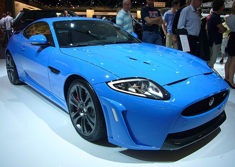 File:Jaguar XKR-S (front quarter).jpg