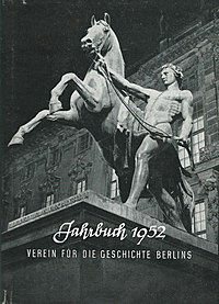 Jahrbuch 1952, erstmals mit ganzeitigem Bild auf dem Schutzumschlag