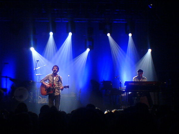 Morrison playing at the Newcastle Carling Academy