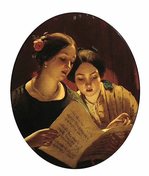 File:James Sant (1820-1916) - The Duet - N04856 - National Gallery.jpg