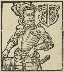 Jan z Vartenberka (kresba B. Paprockého, Zrcadlo slavného Markrabství moravského, 1593)