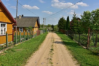 Jaryłówka Village in Podlaskie, Poland