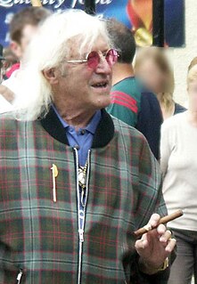 Jimmy Savile English DJ, television presenter, media personality and paedophile