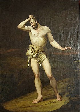 Cain Cain, pintura de João Maximiano Mafra (1851).