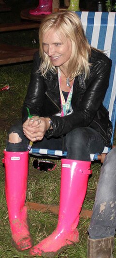 Whiley backstage at the Glastonbury Festival 2011