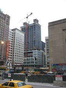 Block 37 was under construction at the same time as the Joffrey Tower. Joffrey Tower.JPG