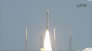 Thumbnail for File:Juno launch NASA TV 3.png