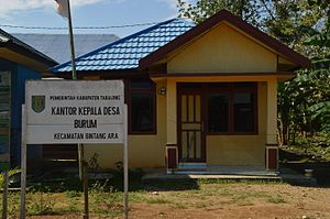 Kantor kepala desa Burum