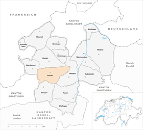 Map of Therwil