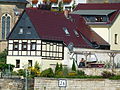 Residential house (with two parts of the house) in open development