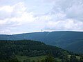 View of Klínovec from Jáchymov