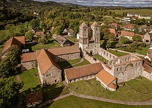 11. Platz: Ermell mit Kloster Veßra im Landkreis Hildburghausen