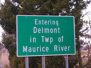 <span class="mw-page-title-main">Delmont, New Jersey</span> Populated place in Cumberland County, New Jersey, US