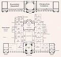 Plan d'étage - avec répartition de l'œuvre, 1904