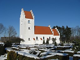 Kvissel Kirke i mars 2011