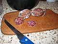 Сиров'ялена ковбаса із свинини