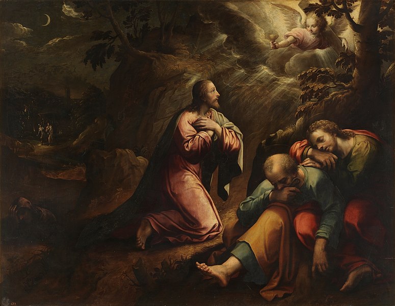 File:La Oración en el Huerto, discípulo de Giorgio Vasari.jpg