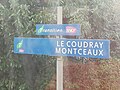 Le Coudray - Montceaux Plaque signalétique 2020.jpg