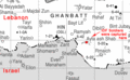 Location, according to early mistaken Lebanese reports, where the Israeli soldiers were captured.