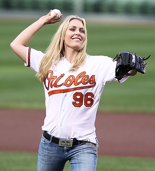 Lindsey Vonn, Ceremonial first pitch 2011