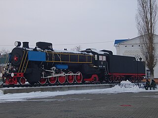 Памятник паровозу ФД-20