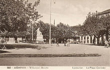 The central square of Lixouri, 1910.