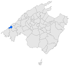 Extensión del municipio en la isla.