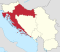 Локатор карта Хорватии в Югославии.svg