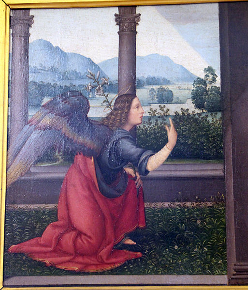 File:Lorenzo di credi, annunciazione, 1520-40 ca., da s. gaggio 02.JPG