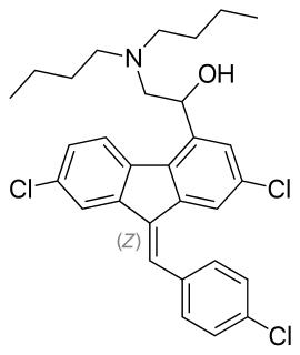 Lumefantrine Group of enantiomers