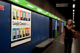 L'intérieur de la station.