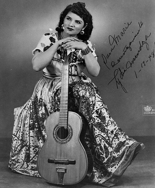 Lydia Mendoza was a singer and songwriter of traditional Mexican music.