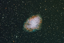 M1 The Crab Nebula in Taurus