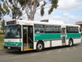 1986 green and white livery on a Mercedes-Benz O305 (current Transperth logo)