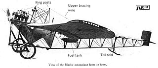 <span class="mw-page-title-main">Macfie monoplane</span> Type of aircraft