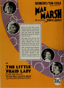 Küçük 'Fraid Lady'de Mae Marsh, John G. Adolfi Film Daily 1920.png